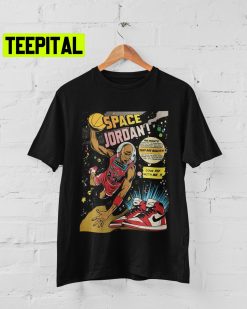 Michael Jordan Comic Chicago Bulls Inspired Graphic Vintage Retro Style Trending Unisex Shirt