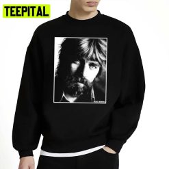 Michael Mcdonald Legends Black And White Portrait Unisex Sweatshirt