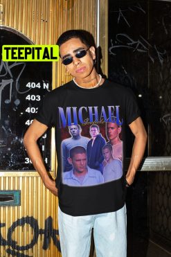 Michael Scofield Vintage Retro Unisex T-Shirt