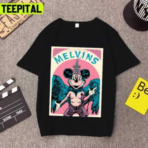 Mickey Mouse Retro Album The Melvins Unisex T-Shirt