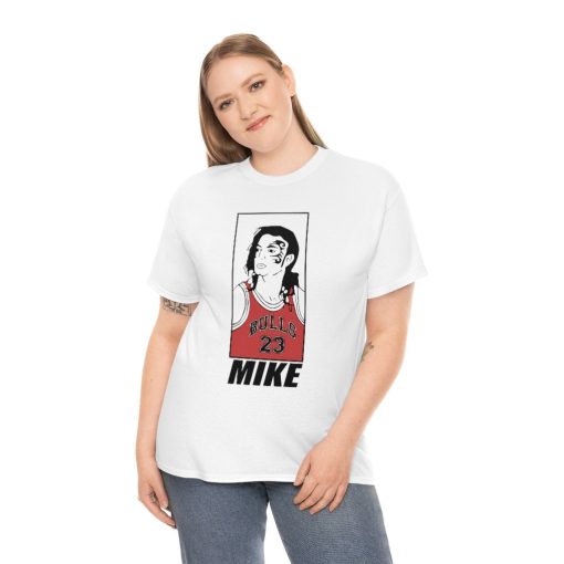 Mike Bulls 23 Mike Tyson Michael Jackson Michael Jordan Funny Unisex T-Shirt