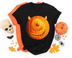 Mike Wazowski Pumpkin Monsters Inc Halloween Disney And Pixar’s Holiday Unisex T-Shirt