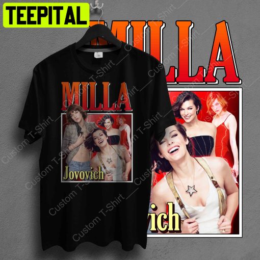 Milla Jovovich Vintage 90’s Trending Unisex T-Shirt