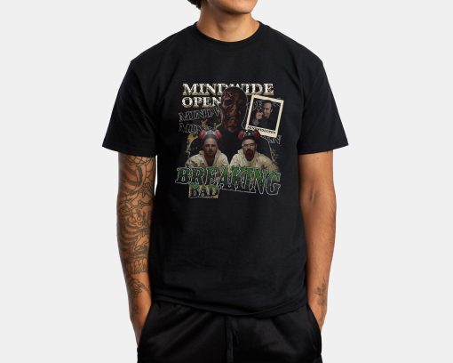 Mindwide Open Breaking Bad Vintage Walter White And Jesse Pinkman Walter White Unisex T-Shirt
