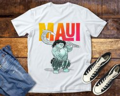 Moana Maui Graphic Disney T- Shirt