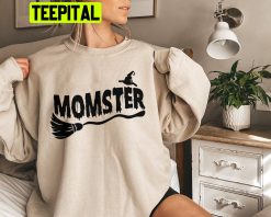 Momster Witch Halloween Unisex Sweatshirt