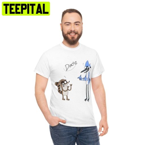 Mordecai And Rigby Tee Regular Show Cartoon Trending Unisex Shirt