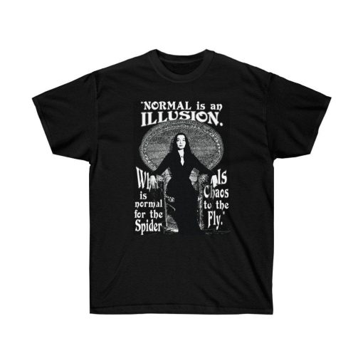 Morticia Addams Normal Is An Illusion Classic T-Shirt