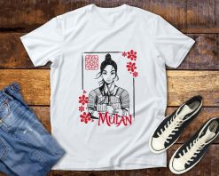 Mulan Live Action Mulan Floral Ink Disney T-Shirt