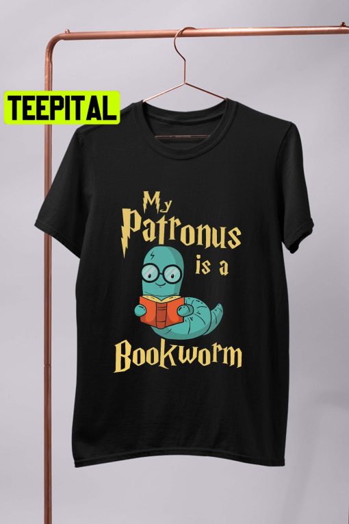 My Patronus Is A Bookworm Funny Book Lover Trending Unisex Shirt