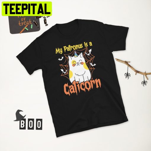 My Patronus Is A Caticorn Halloween Cat Trending Unisex Shirt