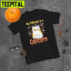 My Patronus Is A Caticorn Halloween Cat Trending Unisex Shirt