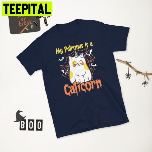 My Patronus Is A Caticorn Halloween Cat Trending Unisex Shirt