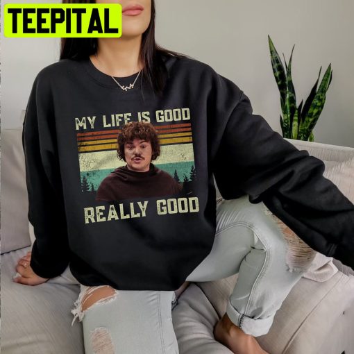 Nacho Libre My Live Is Good Really Good Vintage Unisex Shirt