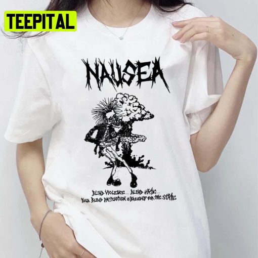 Nausea Band The Varukers Unisex T-Shirt