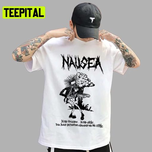 Nausea Band The Varukers Unisex T-Shirt