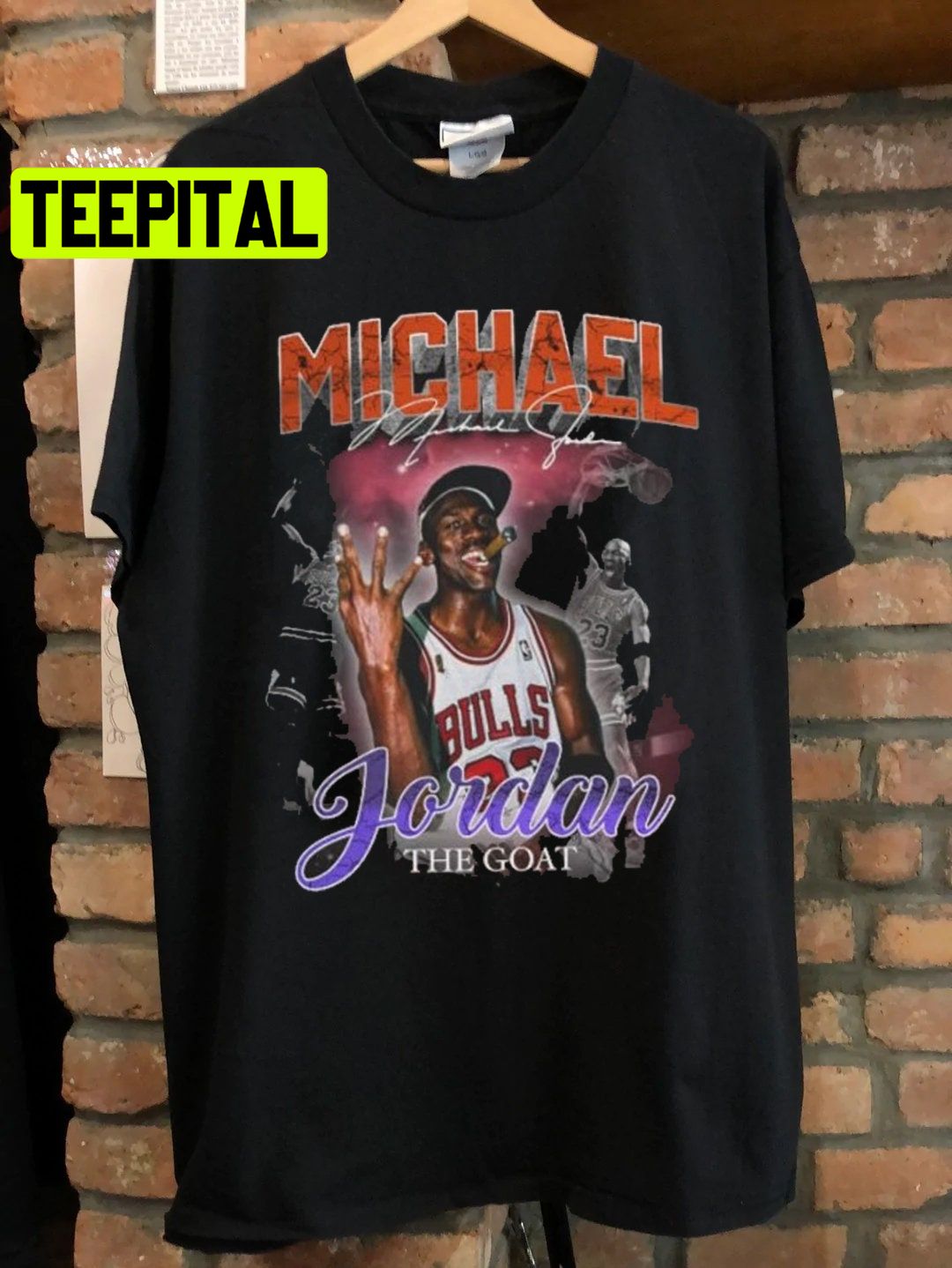 Michael Jordan NBA Graphic Vintage T Shirt