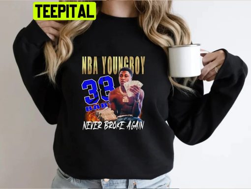 Nba Youngboy Never Broke Again Hip Hop Vintage Art Unisex Shirt