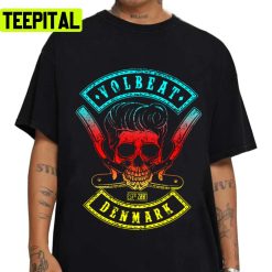 Neon Design Logo Volbeat Band Unisex T-Shirt