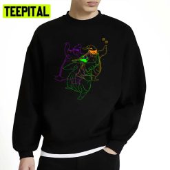 Neon Design Oogie Boogie Halloween Unisex Sweatshirt