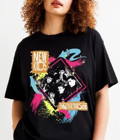 New Kids On The Block 80s (1989) Original Pop Boy Band Concert 2022 Unisex T-Shirt