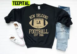 New Orleans Football Team Est 1966 Vintage Trending Unisex Sweatshirt