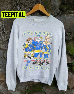 Nhl St Louis Blues Looney Tunes Ice Hockey Trending Unisex Sweatshirt