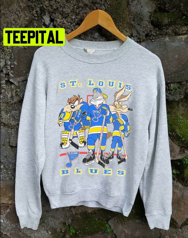 Nhl St Louis Blues Looney Tunes Ice Hockey Trending Unisex Sweatshirt –  Teepital – Everyday New Aesthetic Designs