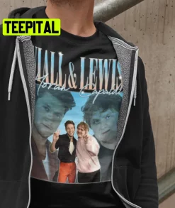 Niall Horan And Lewis Capaldi 90s Retro Vintage Unisex Shirt