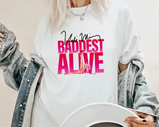 Nick Minaj Baddest Alive Super Freaky Girl Hip Hop Rap Unisex T-Shirt