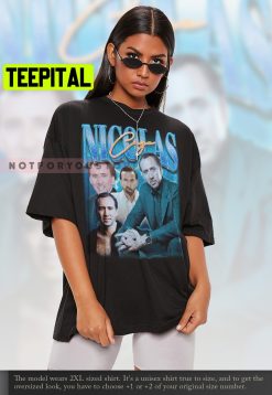 Nicolas Cage Vintage Art Trending Unisex T-Shirt