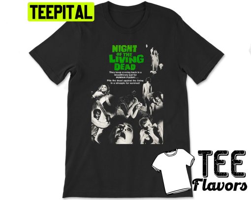 Night Of The Living Dead Horror Movie Halloween Trending Unisex T-Shirt