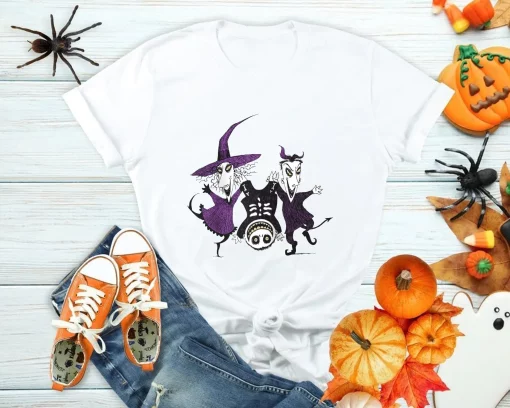 Nightmare Before Christmas Trick Or Treat Disney And Pixar Holiday Halloween Unisex T-Shirt