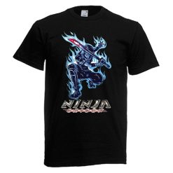 Ninja Gaiden Retro Video Games Mens Black T-Shirt