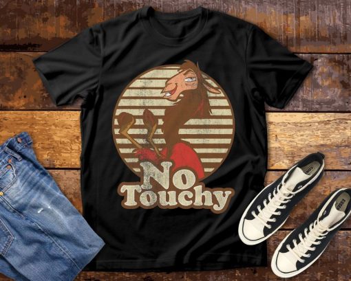 No Touchy Kuzco Llama Emperor_s New Groove T- Shirt