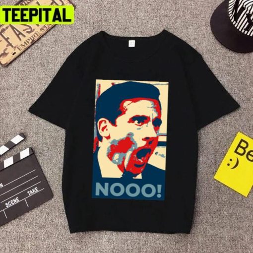 Nooo! Funny Meme The Office Michael Scott Unisex T-Shirt