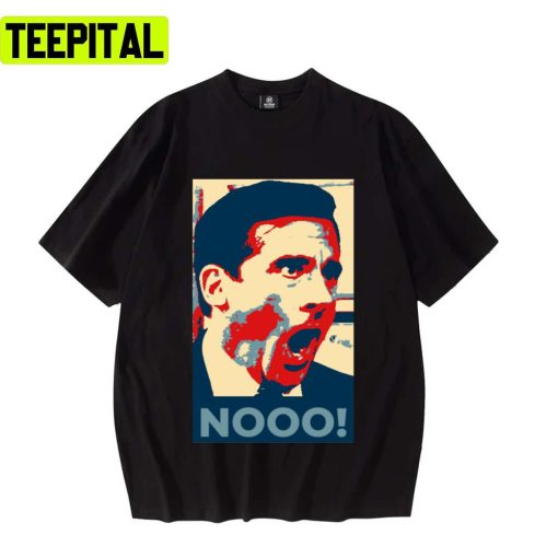 Nooo! Funny Meme The Office Michael Scott Unisex T-Shirt