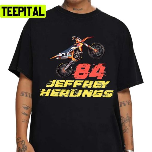 Number 4 The Bike Jeffrey Herlings Champion Unisex T-Shirt