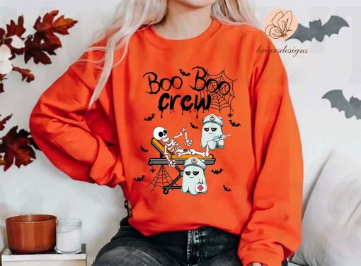 Nurse Boo Boo Crew Nurse Funny Nurse Nurse Life Disney Halloween Unisex Sweatshirt