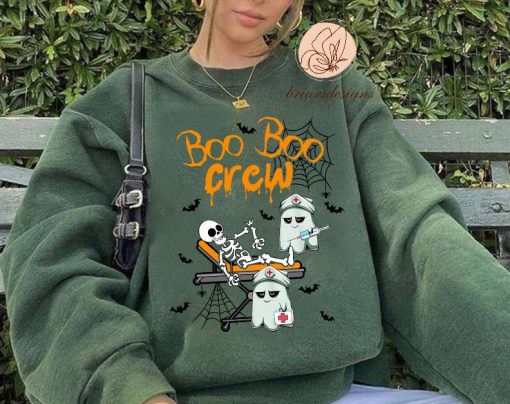 Nurse Boo Boo Crew Nurse Funny Nurse Nurse Life Disney Halloween Unisex Sweatshirt