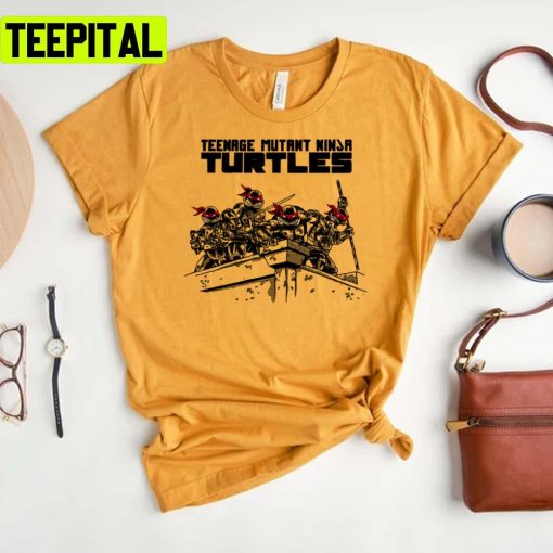 Old School Ninjas Teenage Mutant Ninja Turtles Unisex T-Shirt