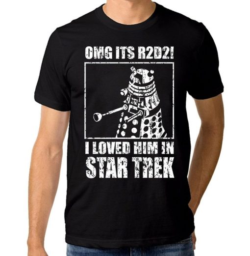 OMG Its R2D2 Funny Dalek T-Shirt