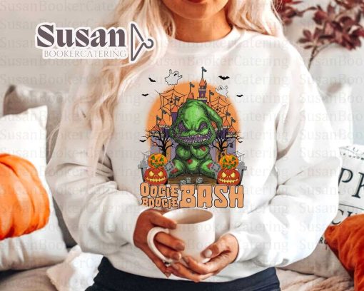 Oogie Boogie Bash Party 20222022 Costume Let’s Oogie Boogie Disney Halloween Unisex Sweatshirt