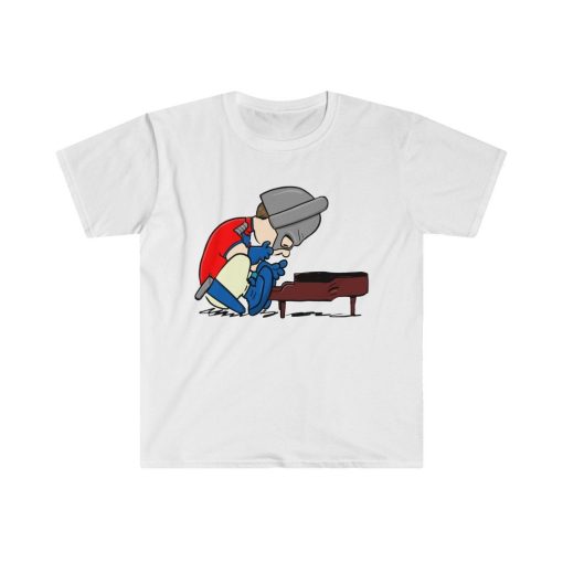 Peacemaker Plays Piano Peacemaker Schroeder Peanuts Insprired Unisex T-Shirt