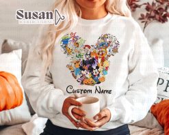 Personalized Mickey World Disney Halloween Unisex Sweatshirt