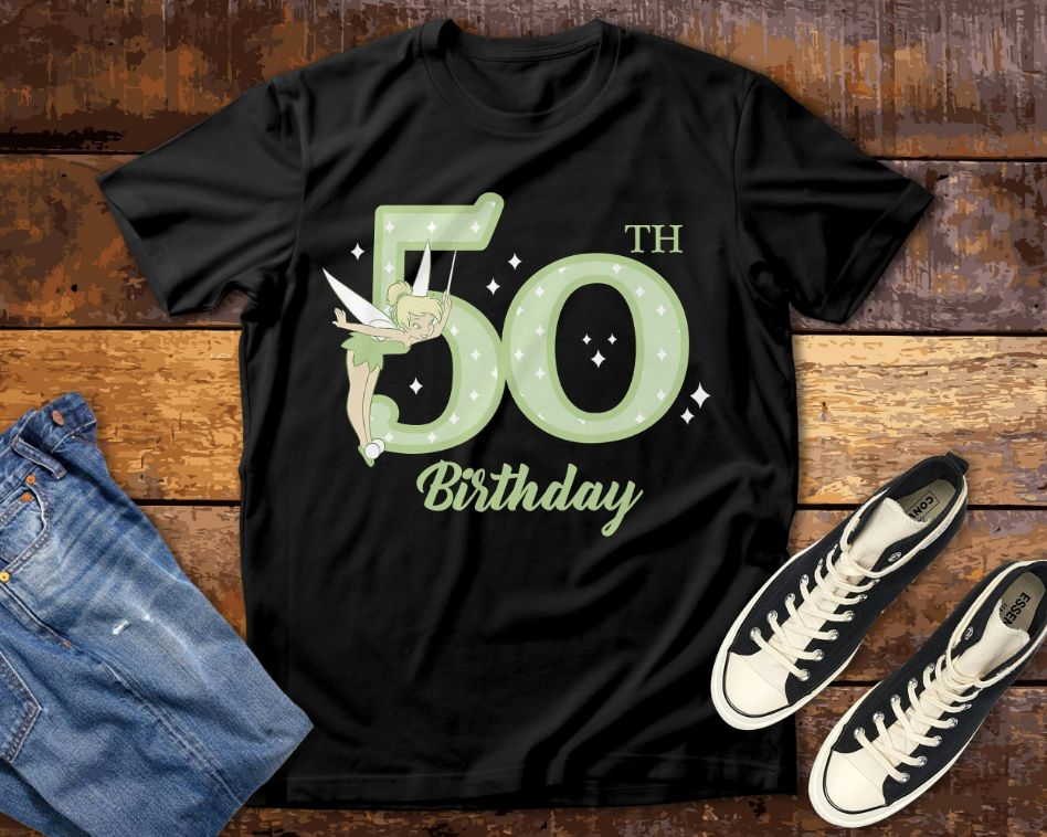 Personalized Tinker-Bell Birthday T-Shirt 