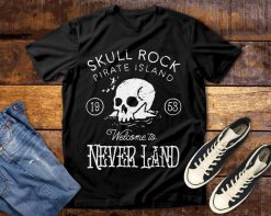 Peter Pan Skull Rock Vintage Graphic T-Shirt