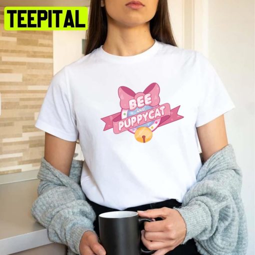 Pink Bee And Puppycat Logo Unisex T-Shirt