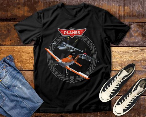 Planes Dusty Crophopper with Bravo and Echo Disney T-Shirt