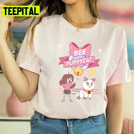 Playing Together Bee And Puppycat Unisex Sweatshirt